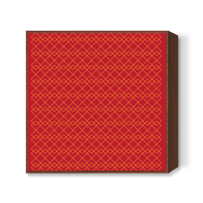 Woven Pattern 2.0 Square Art Prints