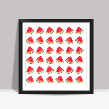 Watermelon Pattern Square Art