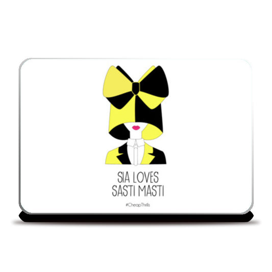 Sasti Masti #CheapThrills Laptop Skins