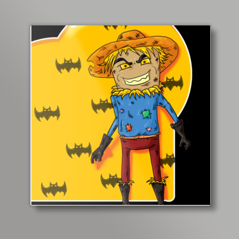The Scarecrow Square Art Prints
