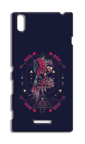 Owl Artwork Sony Xperia T3 Cases