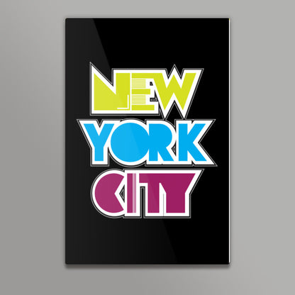 New York City multi color Wall Art