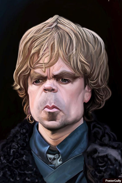 Wall Art, Tyrion Lannister Caricature Artwork