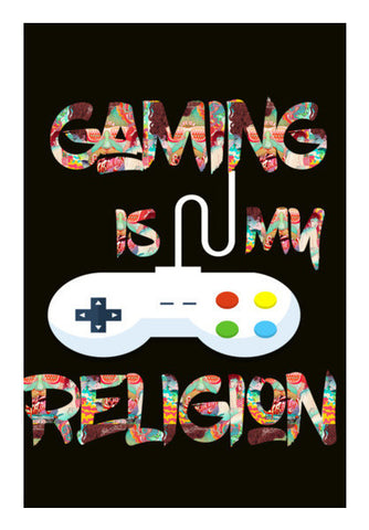 Gaming Is My Religion Art PosterGully Specials