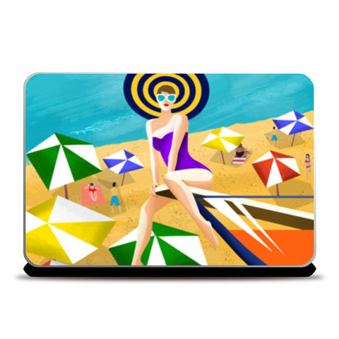 To the Beach Laptop Skins