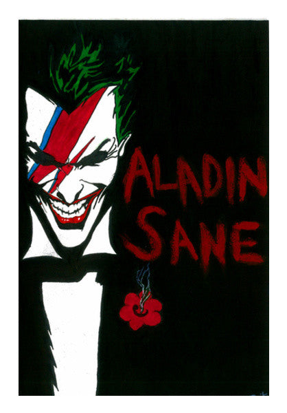 DC worlds Aladin Sane  Wall Art