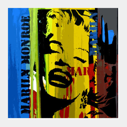 Marilyn Monroe. Square Art Prints