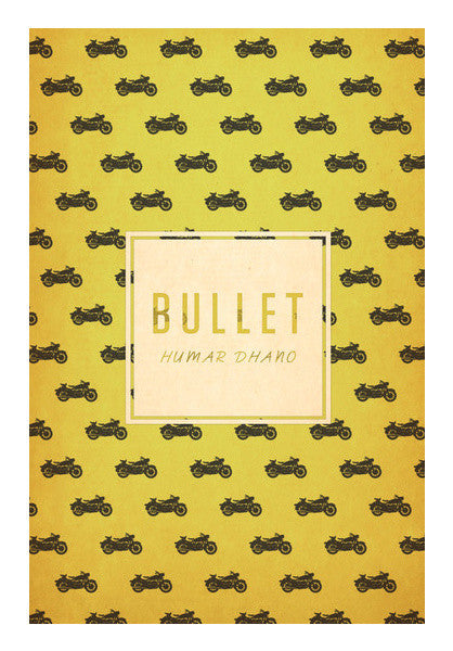 Wall Art, Bullet: Humar Dhano Wall Art | Rishabh Bhargava, - PosterGully