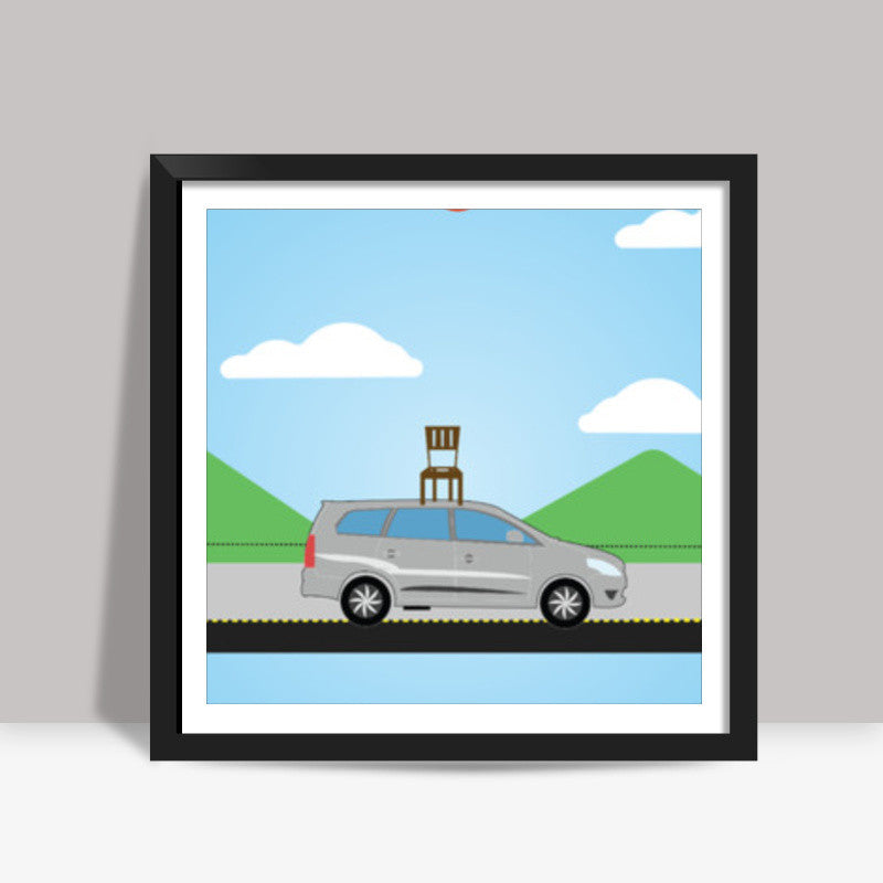 Piku #YRF Square Art Prints