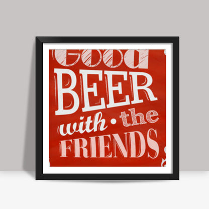 Beer Square Art Prints