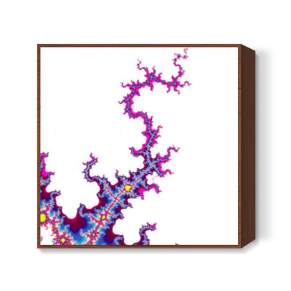 Purple Lightening Square Art Prints