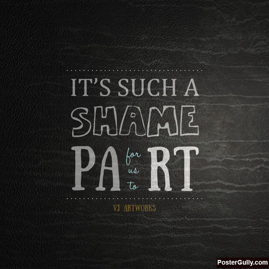 Brand New Designs, Shame Part Artwork