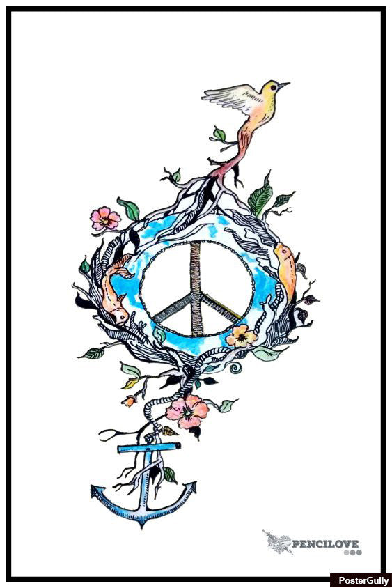 Brand New Designs, Peace White Artwork