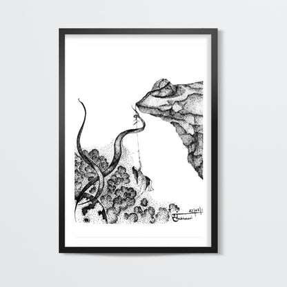 The Falling Lady Shall Rise Wall Art