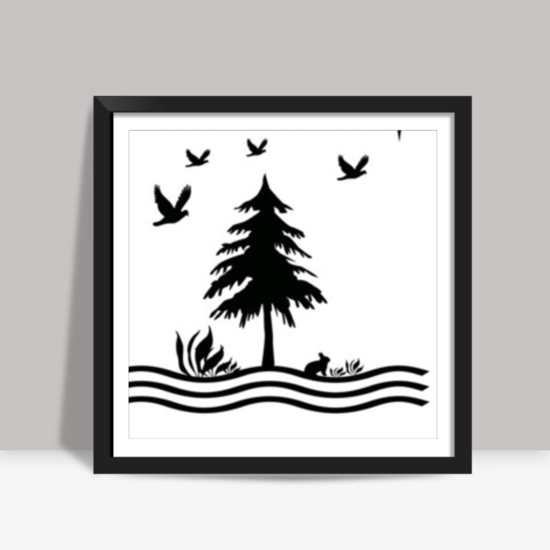 Wild Square Art Prints
