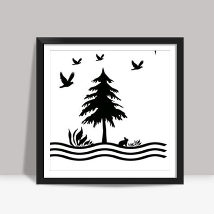 Wild Square Art Prints