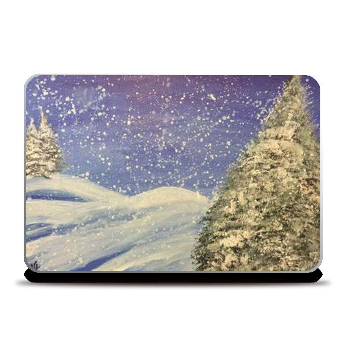 Snowflakes Laptop Skins