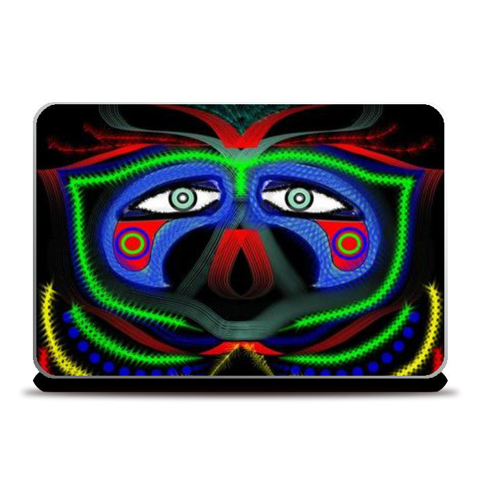 Laptop Skins, The eyes behind the mask Laptop Skins | Pratyasha Nithin, - PosterGully