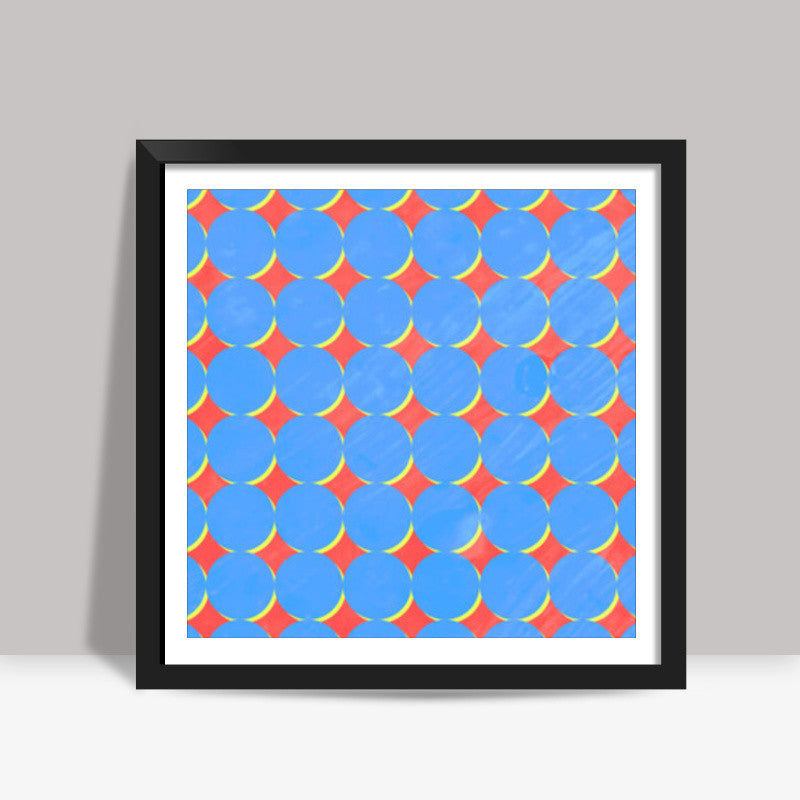 Vintage Pattern Square Art Prints