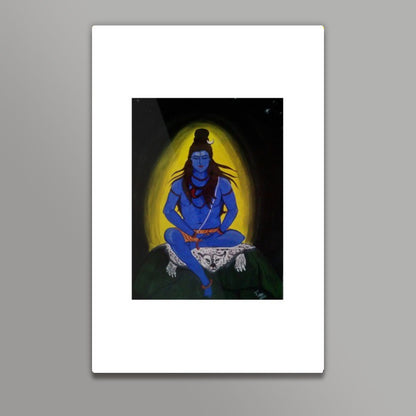 lord shiva painting Wall Art