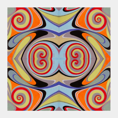 ink drop Square Art Prints