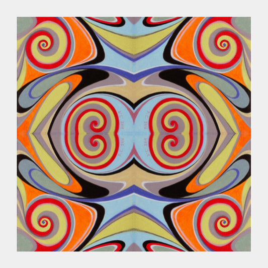 ink drop Square Art Prints