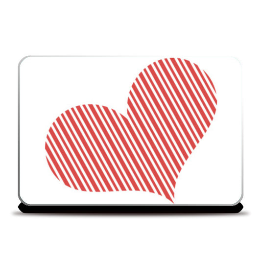 Laptop Skins, Line Heart Laptop Skins