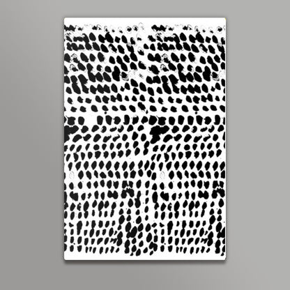 Flowing dots 02 Wall Art