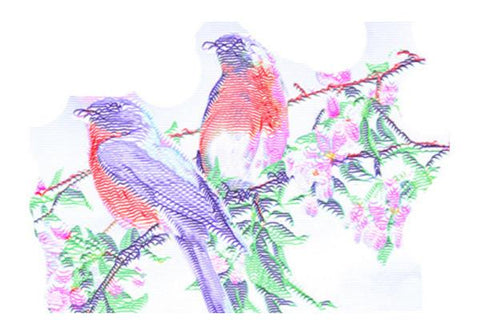 PosterGully Specials, 2 Colorful Birds Wall Art