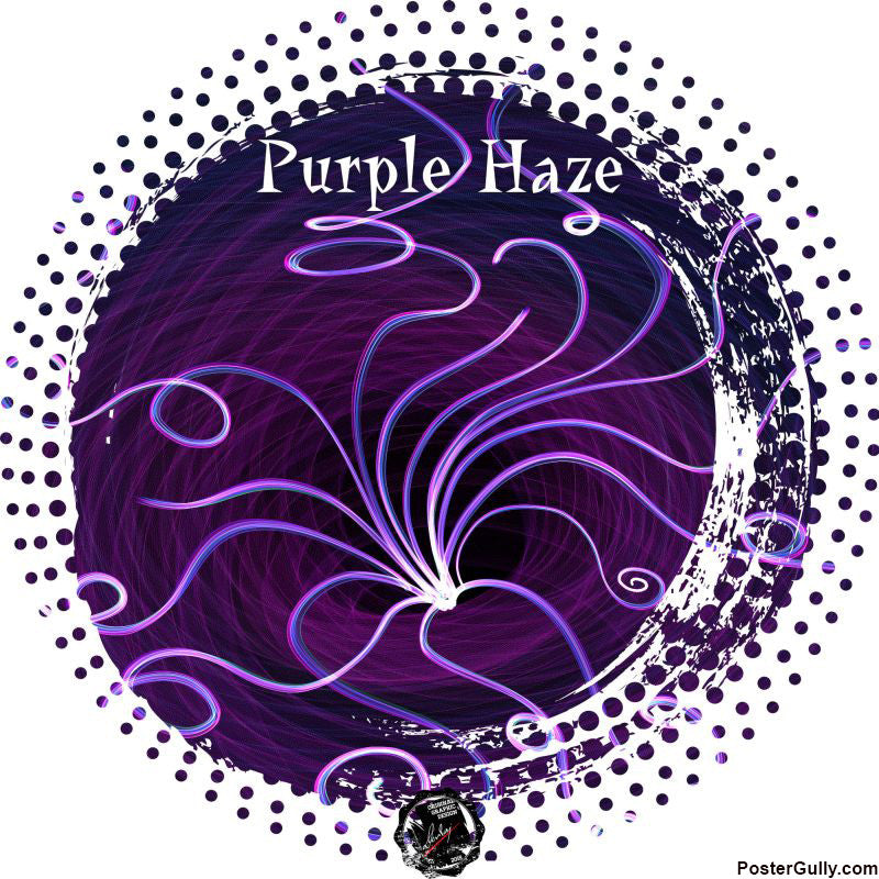 Square Art Prints, Purple Haze Artwork