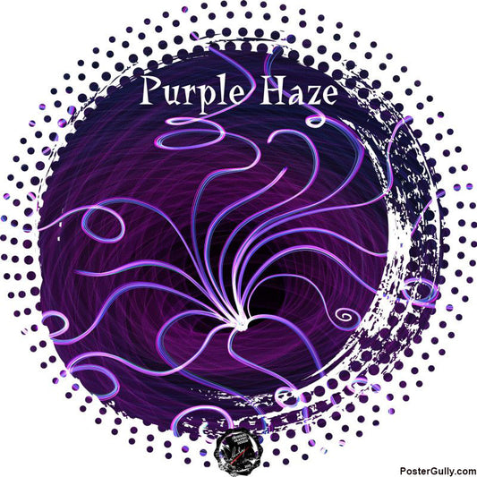 Square Art Prints, Purple Haze Artwork