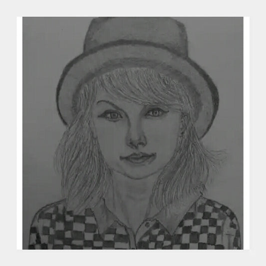 Square Art Prints, Taylor Swift square art | artist : Gaurav SahuSahu, - PosterGully