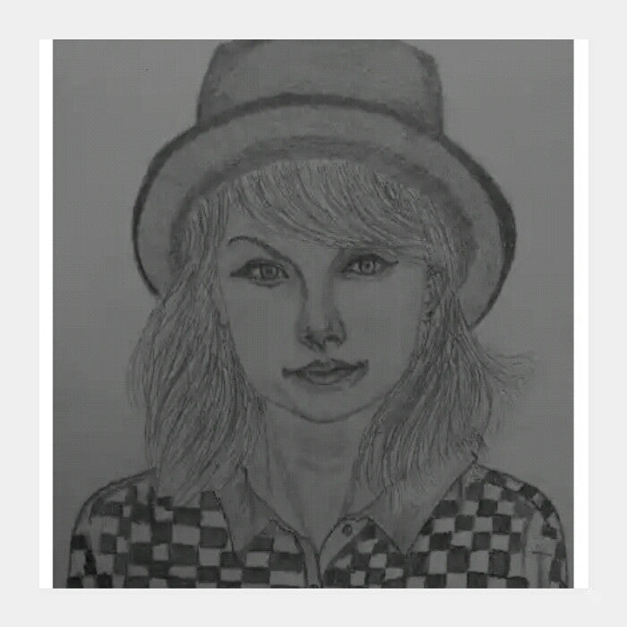 Square Art Prints, Taylor Swift square art | artist : Gaurav SahuSahu, - PosterGully