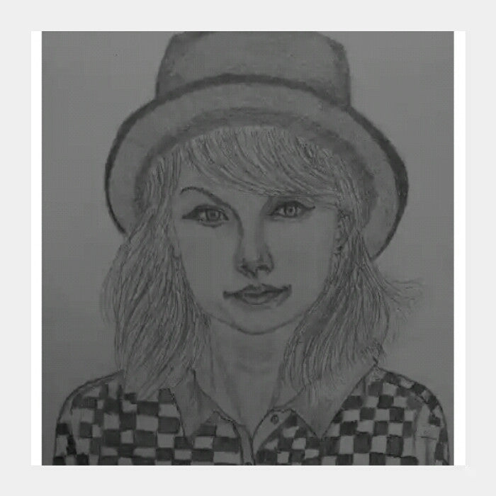 Square Art Prints, Taylor Swift square art | artist : Gaurav SahuSahu, - PosterGully