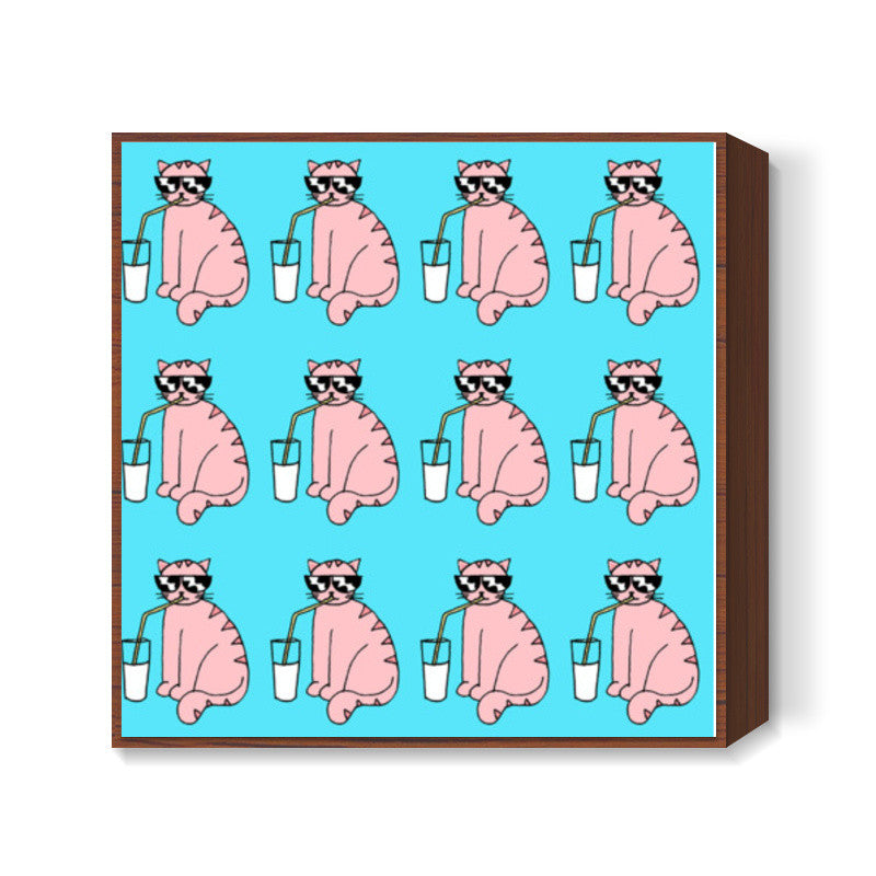 Cool Cats Square Art Prints