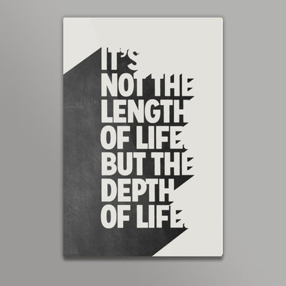 DEPTH OF LIFE. Wall Art