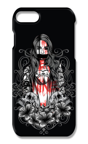 Girl With Tattoo iPhone 7 Cases