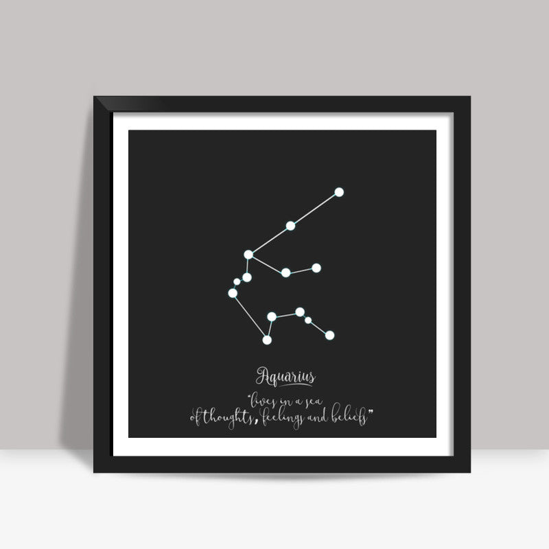 Aquarius Square Art Prints