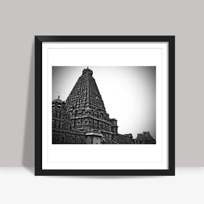 Tanjore Temple Square Art Prints