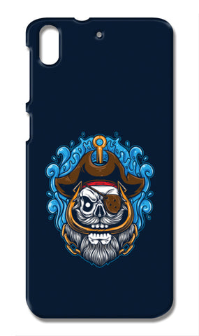 Skull Cartoon Pirate HTC Desire 728G Cases
