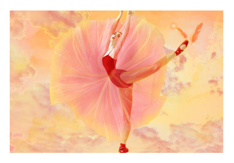 Ballerina Sunset Art PosterGully Specials