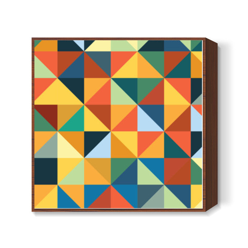 Colors & Patterns Square Art Prints