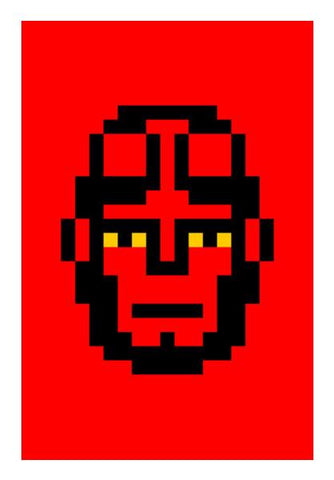PosterGully Specials, The Boy from Hell Minimal Pixel Wall Art