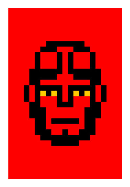 The Boy From Hell Minimal Pixel Art PosterGully Specials