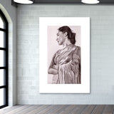 Nutan brings out the simplicity of beauty and the beauty of simplicity Wall Art