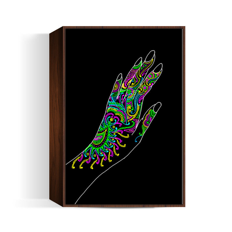 Psychic Mehandi Wall Art