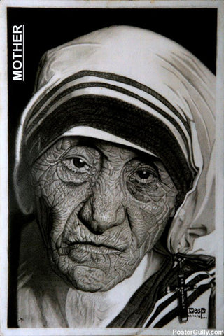 Wall Art, Mother Teresa Artwork