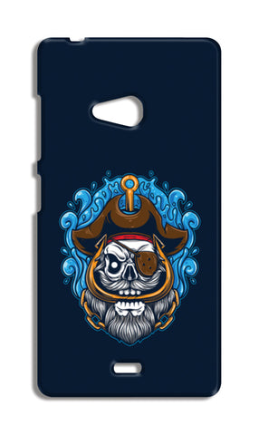 Skull Cartoon Pirate Nokia Lumia 540 Cases