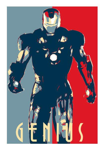 PosterGully Specials, Iron man : Genius Wall Art