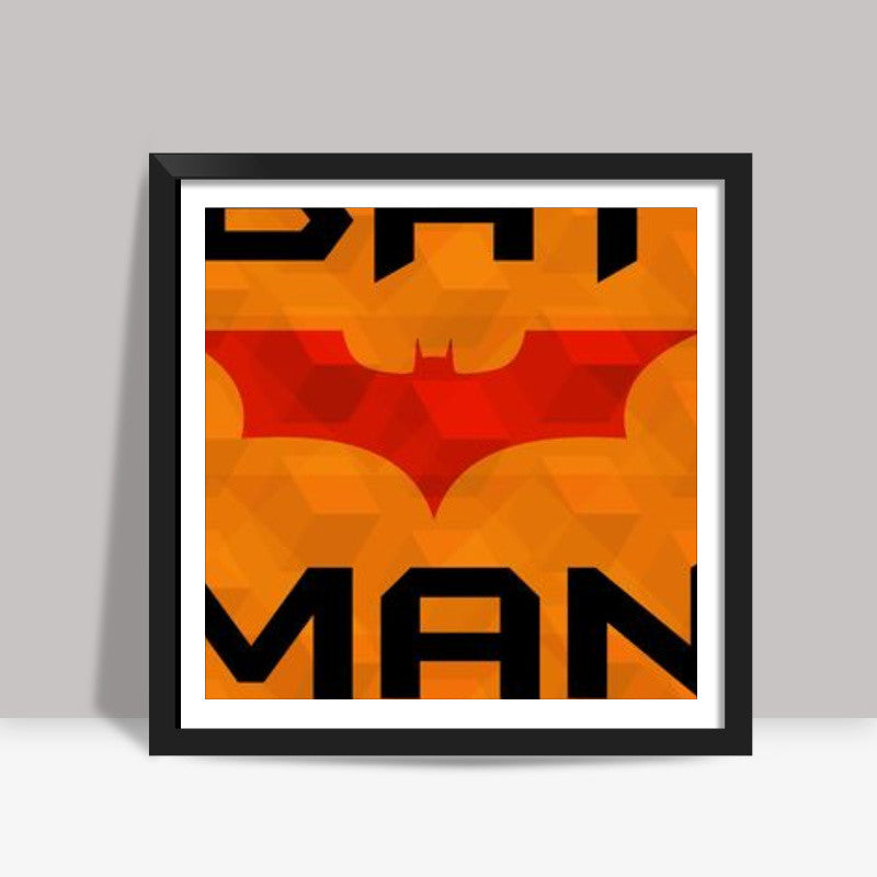 Orange Batman Square Art